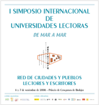 I Simposio Internacional de Universidades Lectoras «De Mar a Mar»