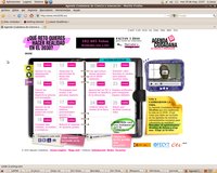 Pantallazo de la web del VI Congreso Nacional de Telecentros