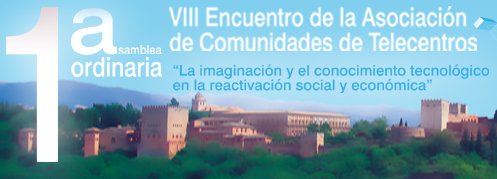 Fundación Ciudadanía participa en la Asamblea y 8º Encuentro de Telecentros en Granada