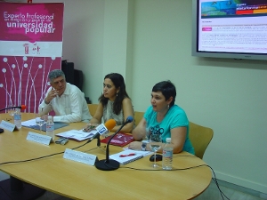 Durante la inauguración
