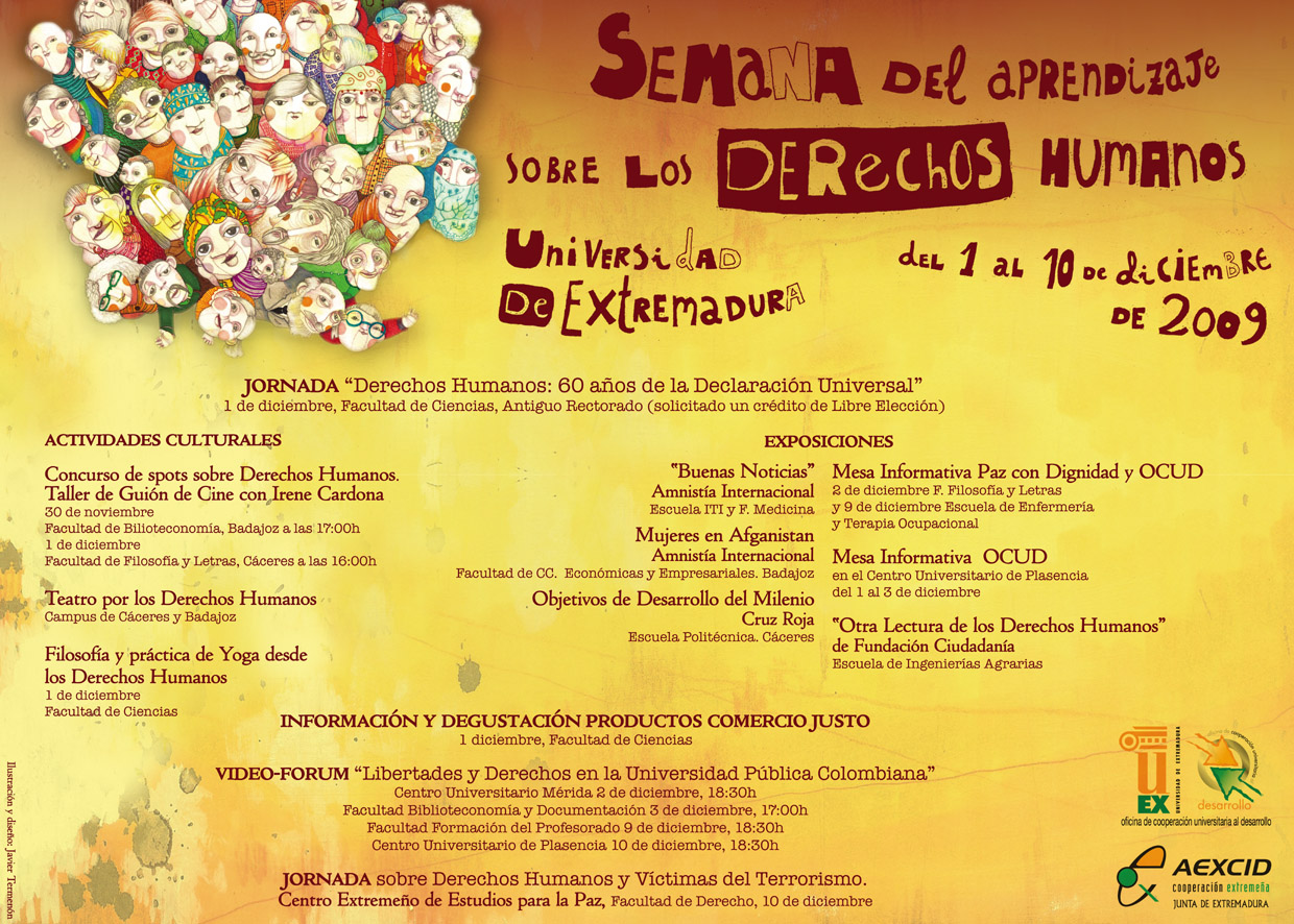 La Oficina de Cooperación Universitaria al Desarrollo organiza del 1 al 10 de diciembre la Semana del Aprendizaje sobre los Derechos Humanos