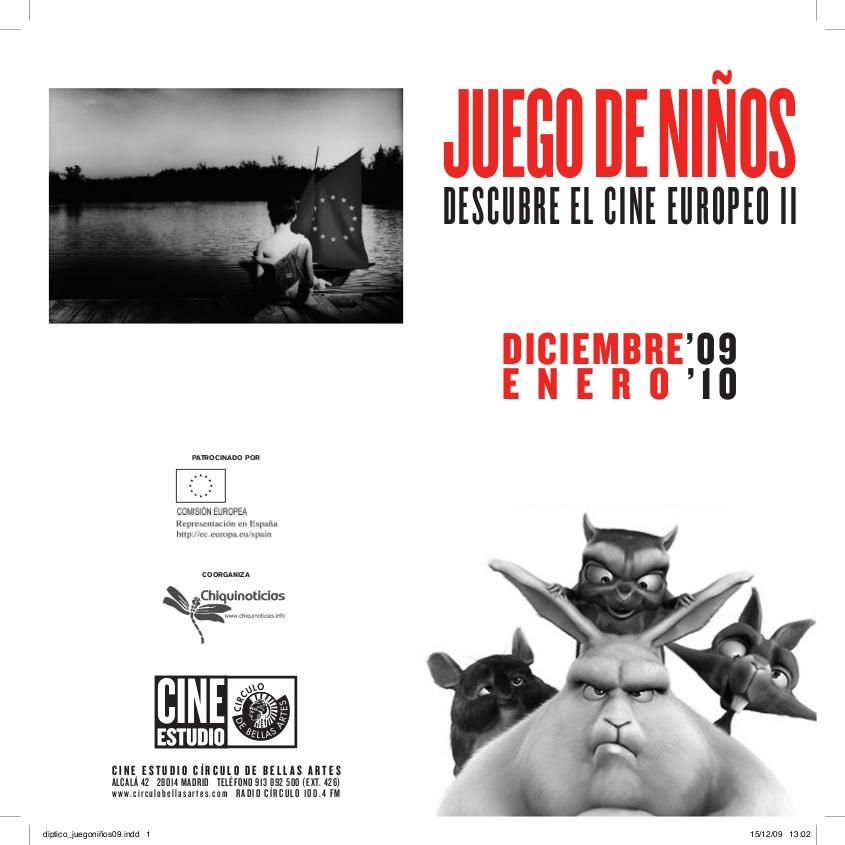 LA COMISIÓN EUROPEA PATROCINA EL CICLO «DESCUBRE EL CINE EUROPEO II»