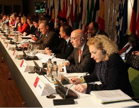 Reunión de los ministros para Europa en La Granja (Segovia). Foto: Antonio de Torre