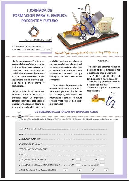 Jornadas caceres