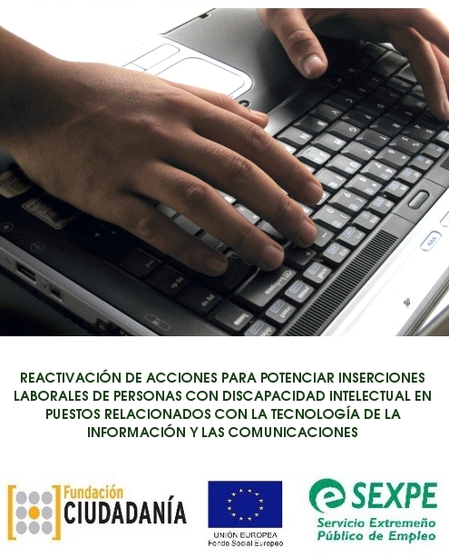 Reactivación de acciones para potenciar inserciones laborales de personas con discapacidad intelectual en puestos relacionados con la tecnología de la información y la comunicación