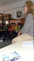 Alumnos del Colegio Sagrado Corazón de Coria participan con expertos en asuntos europeos en la actividad ‘Tengo una pregunta para Europa’