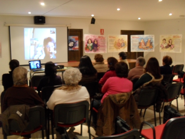 Videoconferencia con Bolivia dentro de la semana de la Mujer de Guadalupe