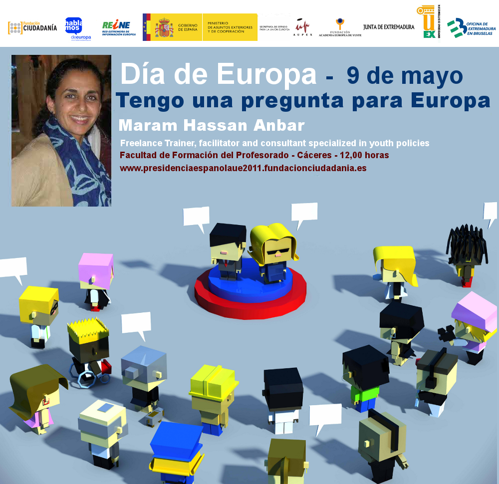 «Tengo una pregunta para Europa» se celebrará en Cáceres el próximo 9 de mayo, Día de Europa.
