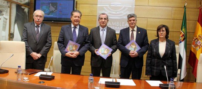 Acto de Presentación del Libro ‘Declaración Sobre una Cultura de Paz’ en la Asamblea de Extremadura (2011)