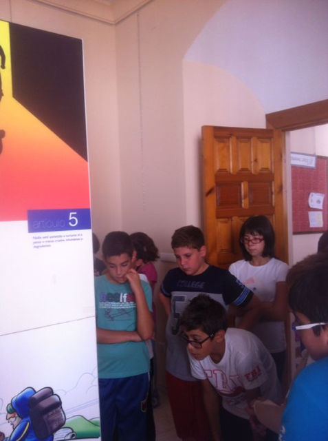 Alumnos y profesores de los Centros Educativos de Ribera del Fresno hablan de Derechos ciudadanos y valores