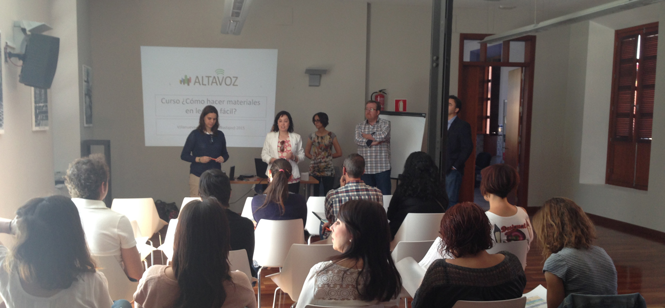 Extremadura Lectura Fácil da sus primeros pasos en Villanueva de la Serena