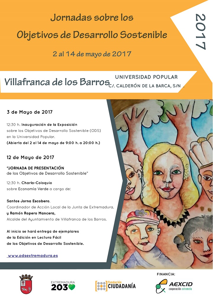 JORNADA DE OBJETIVOS DE DESARROLLO SOSTENIBLE EN VILLAFRANCA DE LOS BARROS