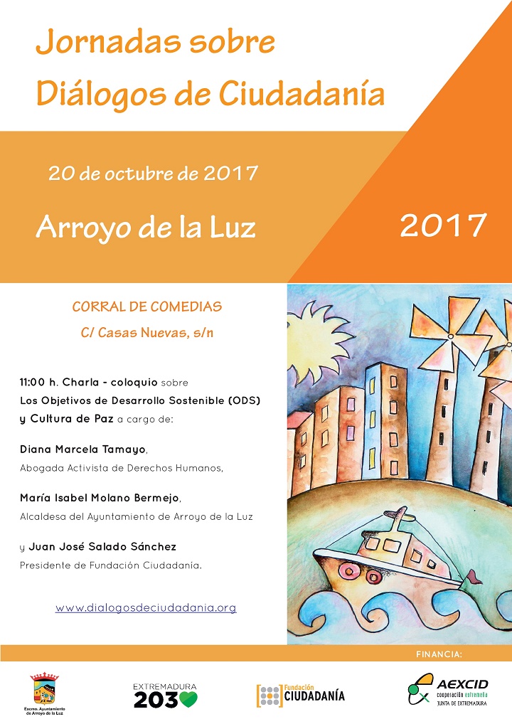 Diálogos de Ciudadanía, se traslada hoy 20 de octubre, a Arroyo de la Luz