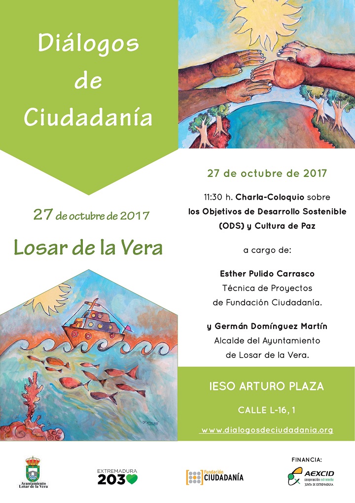 Losar de la Vera acogerá el Diálogo de Ciudadanía sobre los Objetivos de Desarrollo Sostenible mañana 27 de octubre.