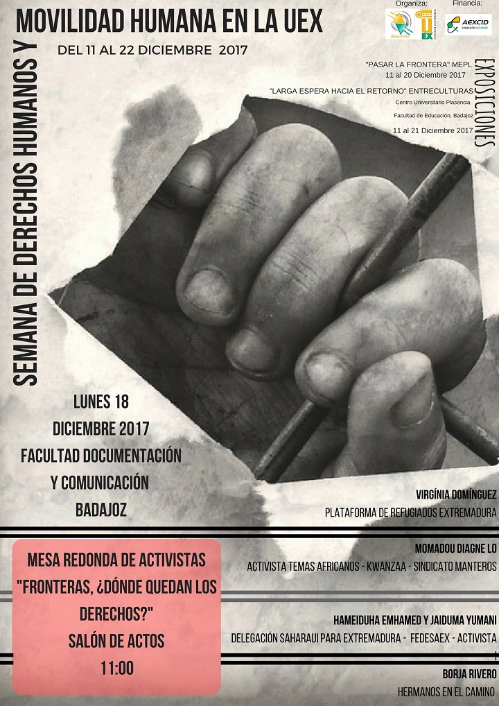 Mesa redonda de Activistas «Fronteras, ¿dónde quedan los derechos?»