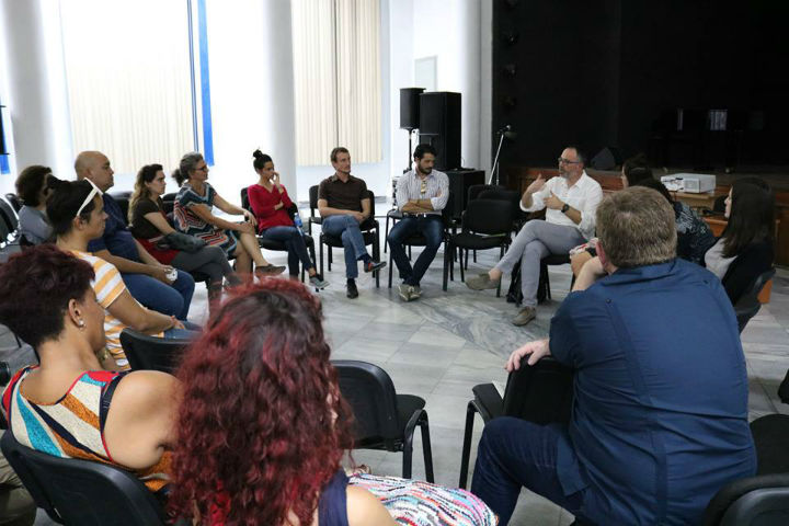 Celebración del Coloquio de Teatro en el Centro Hispanoamericano de Cultura de La Habana (Cuba)