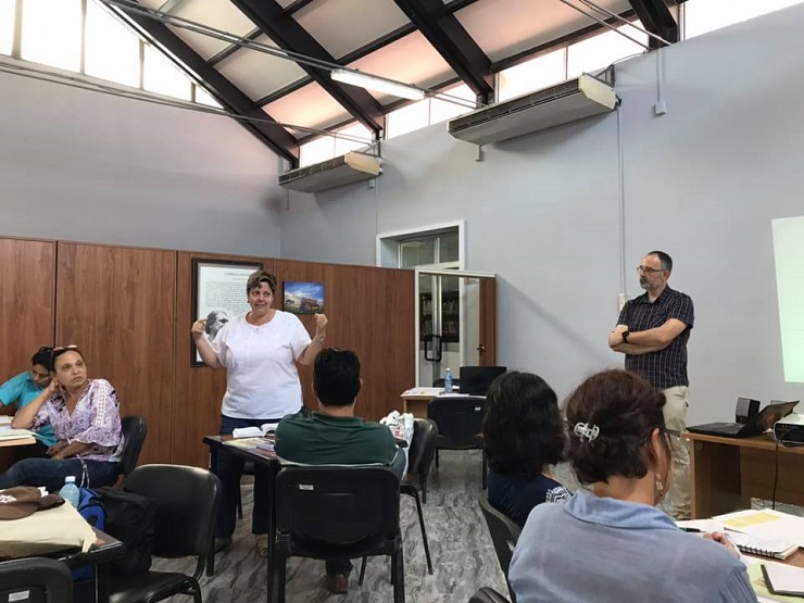 IMPARTIENDO EN LA HABANA EL CURSO “CÓMO DISEÑAR UN PLAN DE ACCIÓN PARA LOGRAR LOS ODS”.