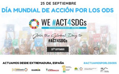 25 de septiembre. Día Mundial de Acción por los ODS en Extremadura