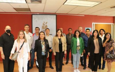 Visita a la Biblioteca Nacional de Panamá de las delegaciones de España y Portugal al Encuentro de Iberbibliotecas