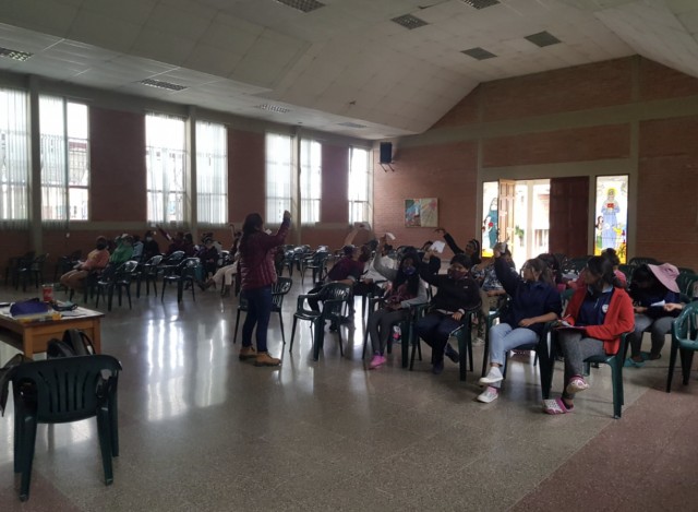El colegio La Providencia realiza talleres de liderazgo y autoestima