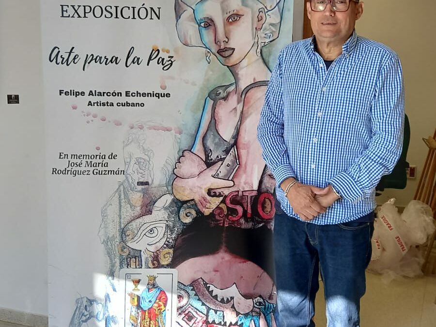Mérida acoge la Exposición “Arte para la Paz”, del artista cubano Felipe Alarcón Echenique.