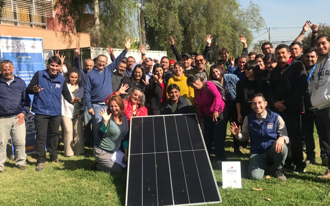 Continúa avanzando con éxito el proyecto “Transitando hacia la Soberanía Energética de Recoleta, en Chile”
