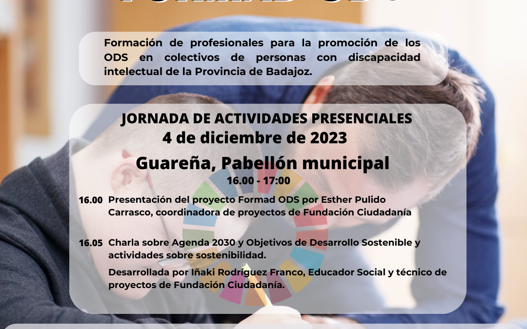 cartel jornada presencial en Guareña