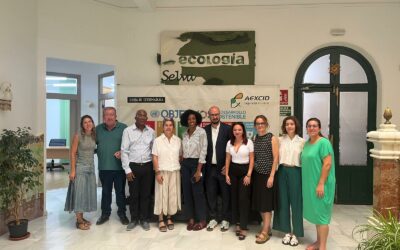 Comienza en Extremadura la Misión técnica del proyecto que se desarrolla en el Jardín Botánico «Quinta de los Molinos»